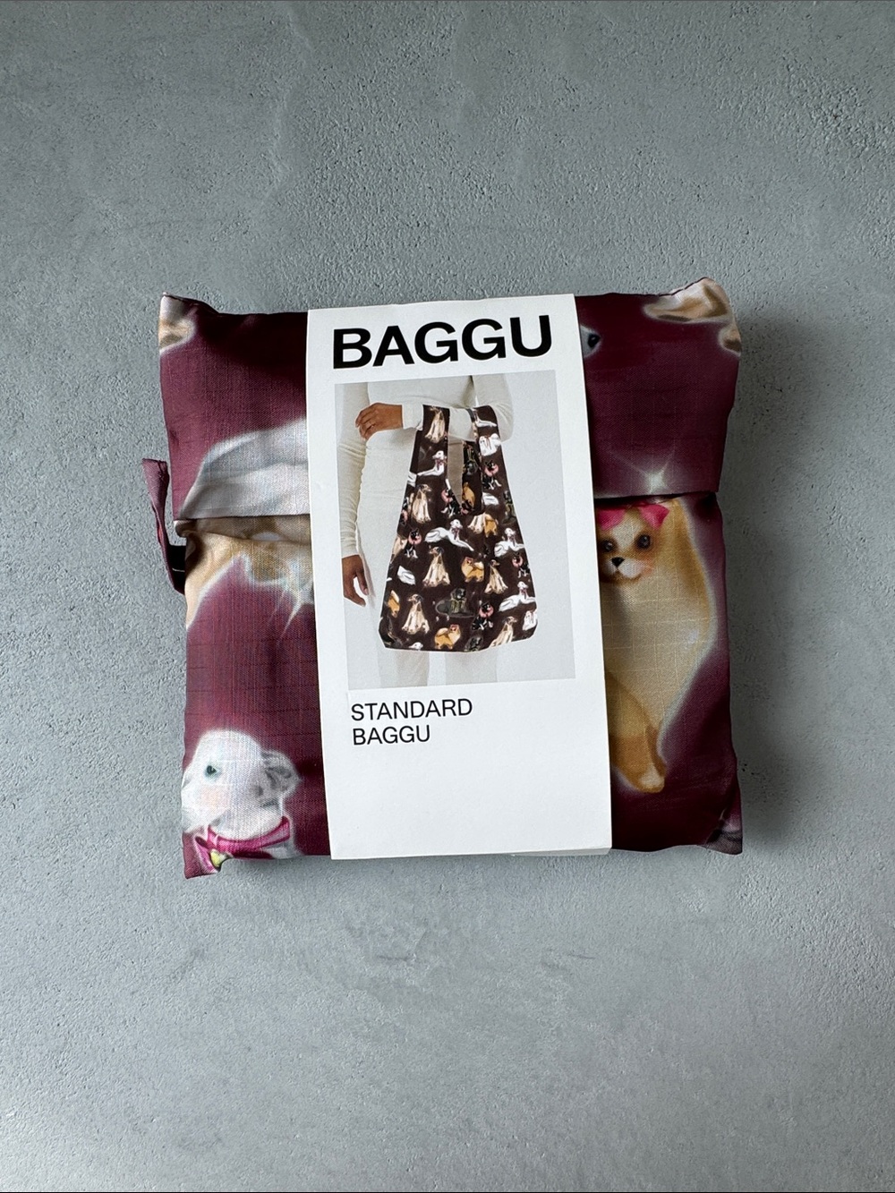 nwt baggu standard baggu fancy dogs bag